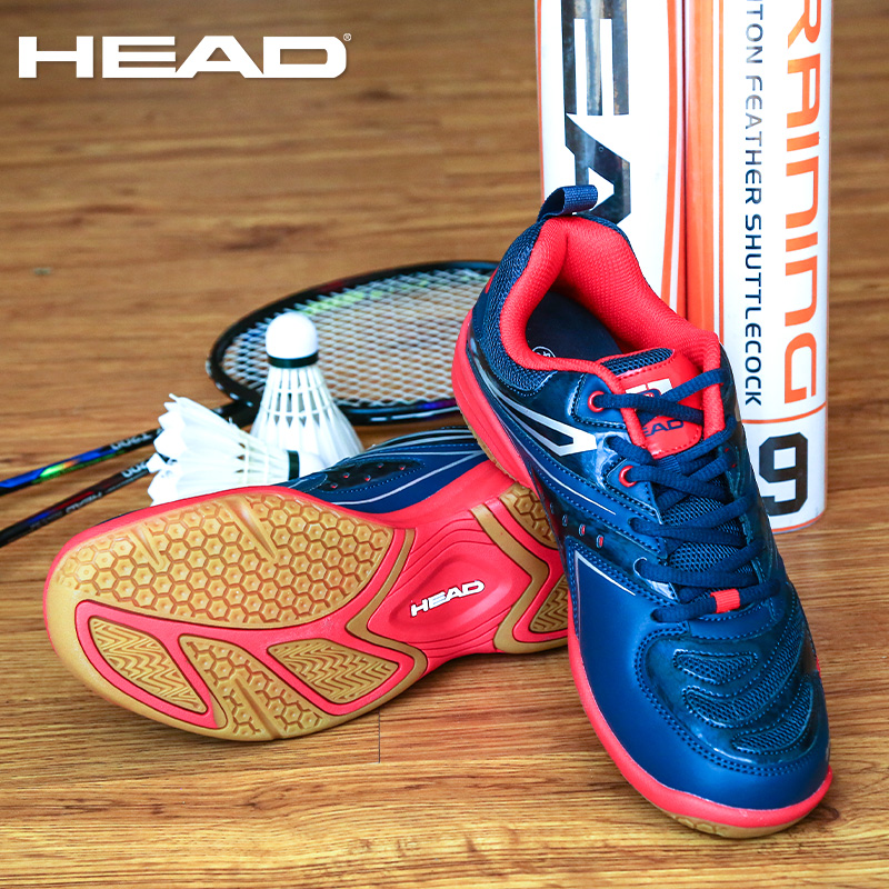 HEAD海德正品羽毛球鞋男鞋特價專業(yè)訓(xùn)練鞋透氣防滑減震運動鞋男款